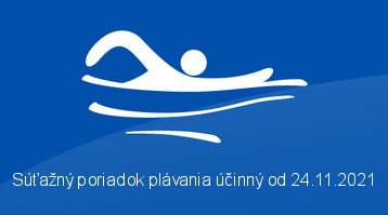 Súťažný poriadok plávania účinný od 24.11.2021